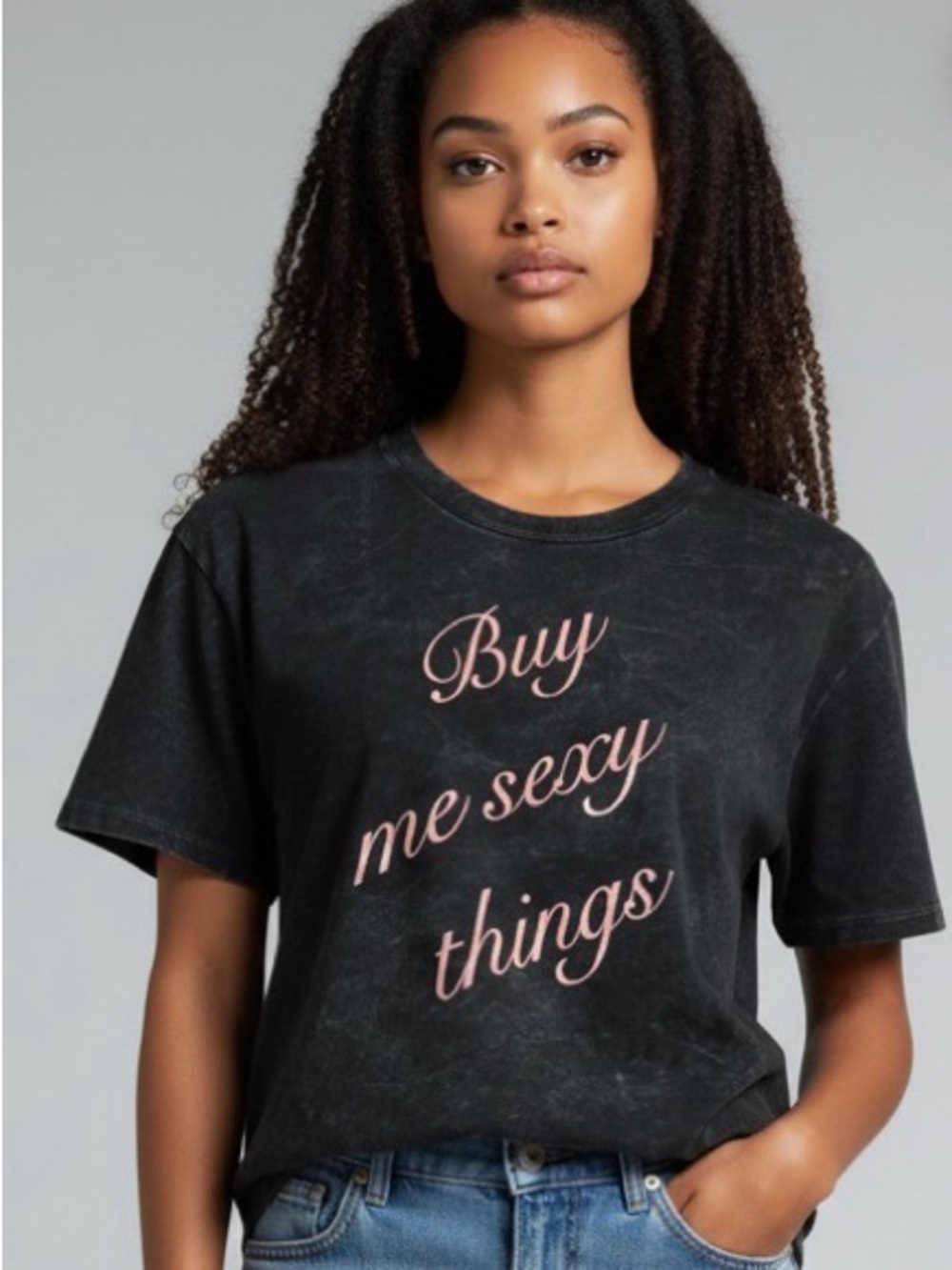 Buy Me Sexy Thing Graphic Crop Top from the brand Generation Kiss size XXL - Picture 2 of 4